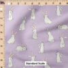 Ruler Scale for Bunnies (Purple) by Hey Cute Design